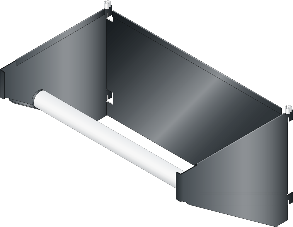 Papierrollenhalter L 360mm