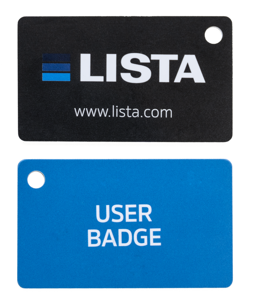 RFID User Badge blau 5 Stk.
