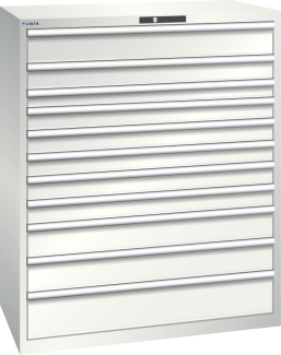 Bild 1: Schubladenschrank 64x36E (BxTxH) 1193x725x1450mm RFID Lock R9002