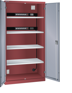 Bild 1: Akku-Ladeschrank (BxTxH) 1000x580x1950mm Typ D CODE Lock R3003/N6502