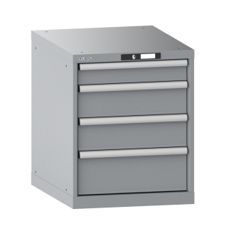 Bild 1: Schubladenschrank 27x36E (BxTxH) 564x725x700mm KEY Lock N4502