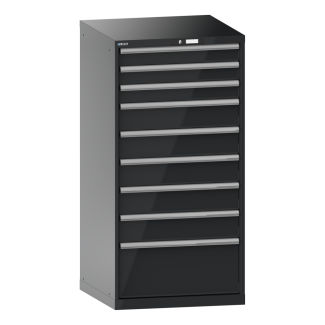 Bild 1: Schubladenschrank 36x36E (BxTxH) 717x725x1450mm KEY Lock R7016