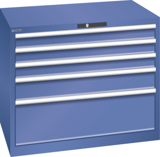 Bild 1: Schubladenschrank 54x36E (BxTxH) 1023x725x850mm RFID Lock R5010