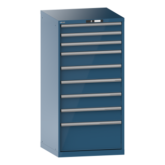 Bild 1: Schubladenschrank 36x36E (BxTxH) 717x725x1450mm KEY Lock R5007