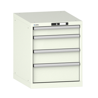 Bild 1: Schubladenschrank 27x36E (BxTxH) 564x725x700mm KEY Lock R9002