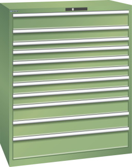 Bild 1: Schubladenschrank 64x36E (BxTxH) 1193x725x1450mm RFID Lock R6011