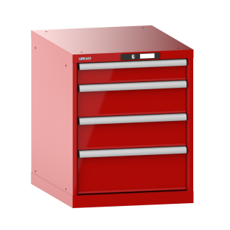 Bild 1: Schubladenschrank 27x36E (BxTxH) 564x725x700mm KEY Lock R3000