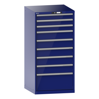 Bild 1: Schubladenschrank 36x36E (BxTxH) 717x725x1450mm KEY Lock R5002