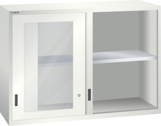 Bild 1: Aufsatzschrank 78x27E (BxTxH) 1431x572x1000mm KEY Lock R9002