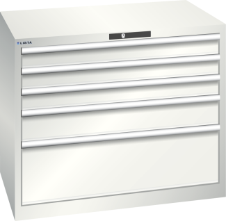 Bild 1: Schubladenschrank 54x36E (BxTxH) 1023x725x850mm RFID Lock R9002