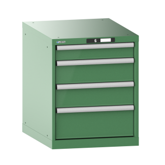 Bild 1: Schubladenschrank 27x36E (BxTxH) 564x725x700mm KEY Lock R6011